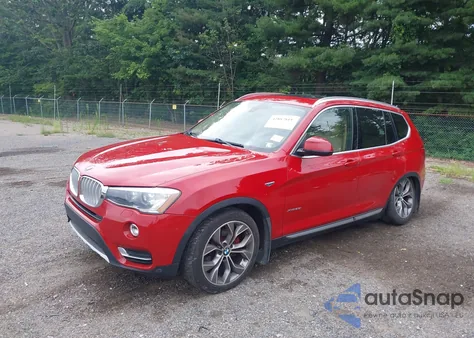 2015 BMW X3 xDrive28I z USA, uszkodzony, nr VIN 5UXWX9C58F0D59513